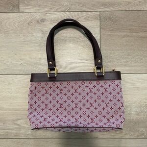 Louis Vuitton Monogram Mini Lucille PM Hand Bag Cerise SR0024